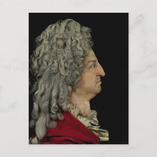 Louis XIV  1706 Postcard