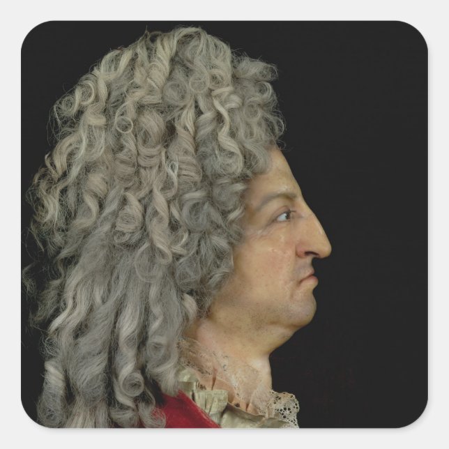 Louis XIV  1706 Square Sticker (Front)