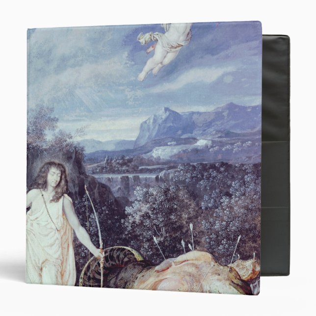 Louis XIV  as Apollo, Slayer of Python 3 Ring Binder (Front/Inside)