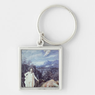 Louis XIV as Apollo, Slayer of Python Keychain