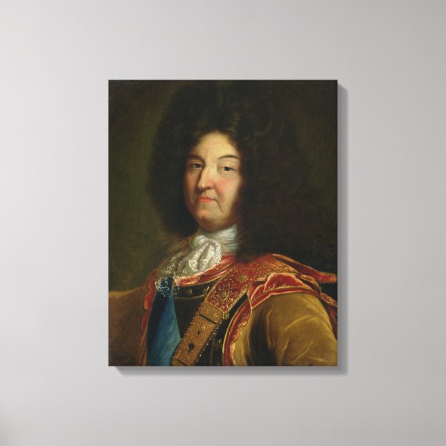 Louis XIV Canvas Print (Front)
