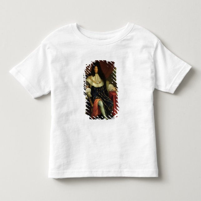 Louis XIV  Holding a Plan of the Maison Royale Toddler T-shirt (Front)