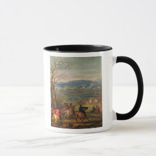 Louis XIV in Battle near Mount Cassel Mug