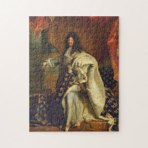Louis XIV in Royal Costume, 1701 Jigsaw Puzzle