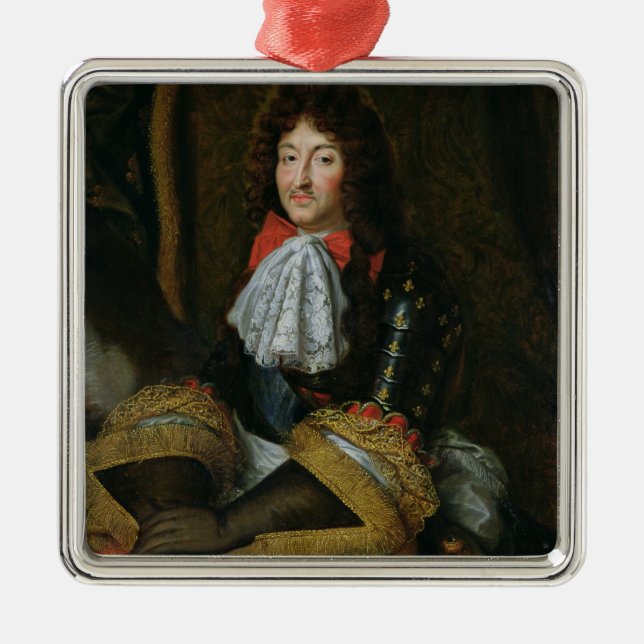 Louis XIV Metal Ornament (Front)