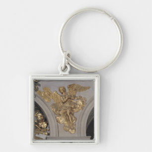Louis XIV style angel, from the arch to the Keychain