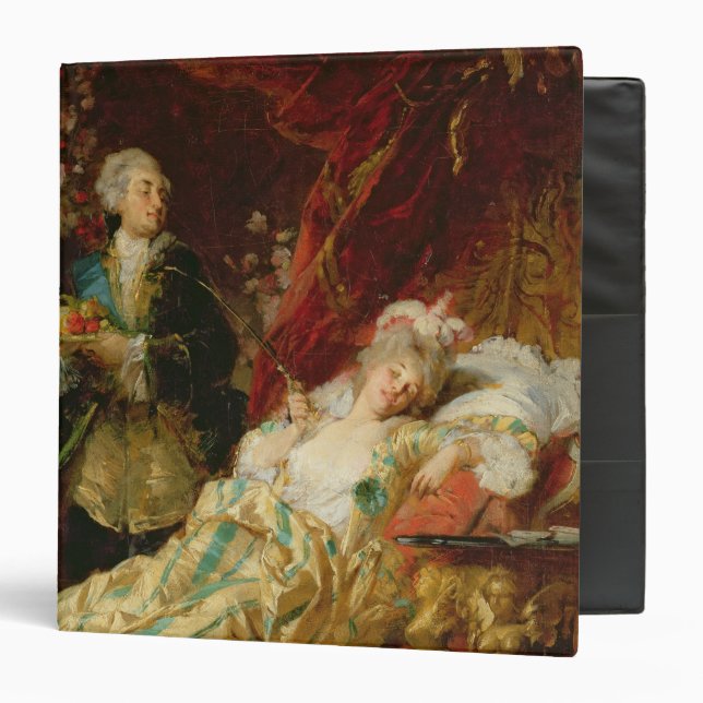 Louis XV and Madame Dubarry 3 Ring Binder (Front/Inside)