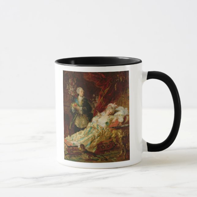 Louis XV and Madame Dubarry Mug (Right)