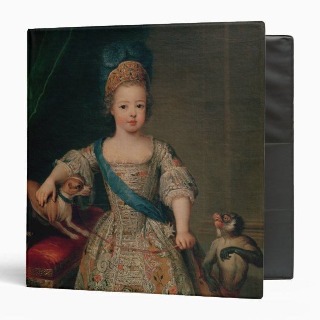 Louis XV  as a child, 1714 Binder (Front/Inside)