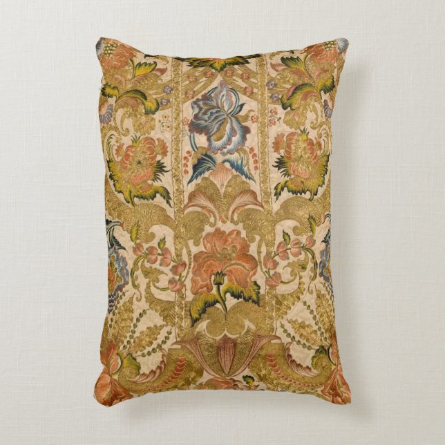 Louis XV Floral  Accent Pillow (Front(Vertical))