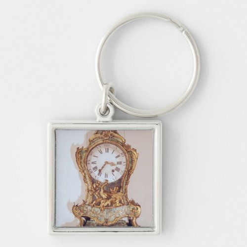 Louis XV style cartel clock Keychain