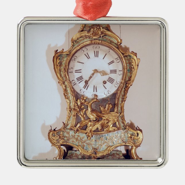 Louis XV style cartel clock Metal Ornament (Front)