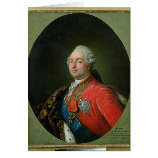 Louis XVI  1786 Cards (Front)