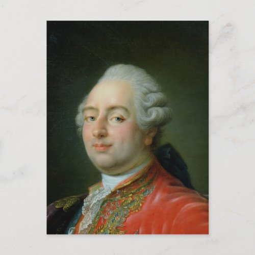 Louis XVI  1786 Postcard