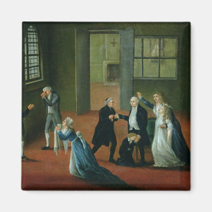 Louis XVI Bidding Farewell to his Family Magnet