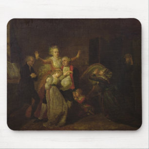 Louis XVI Bidding Farewell to his Family Mouse Pad