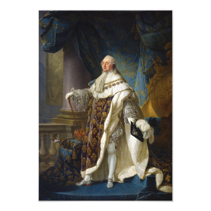 Louis XVI King of France and Navarre (1754 1793) Personalized Invitations