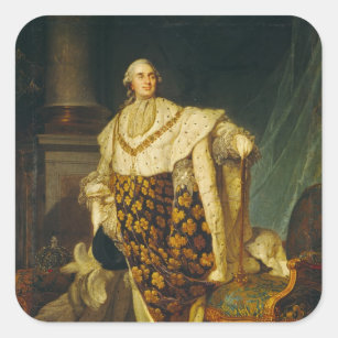 Les Poires, caricature of King Louis-Philippe Square Sticker