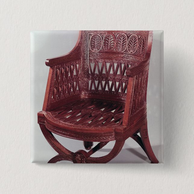 Louis XVI style armchair Pinback Button (Front)