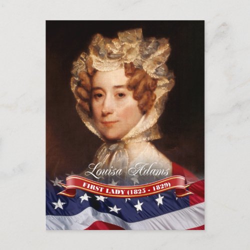 Louisa Adams First Lady of the US Postcard