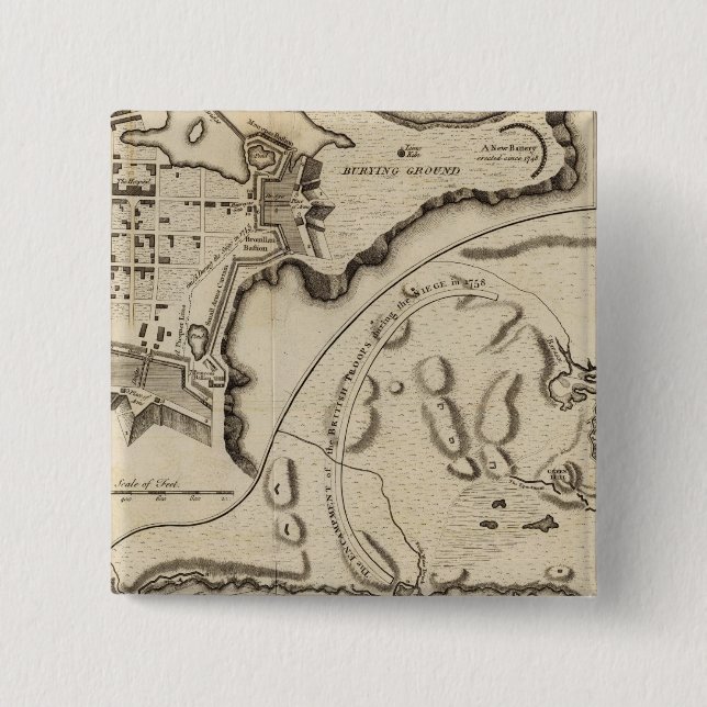 Louisburg Pinback Button (Front)