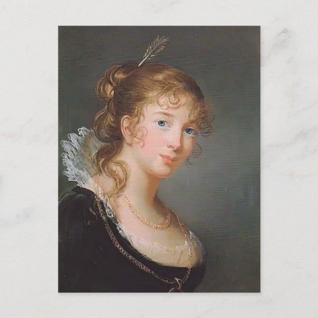 Louise Elisabeth Brun- Princess Louise of Prussia Postcard (Front)