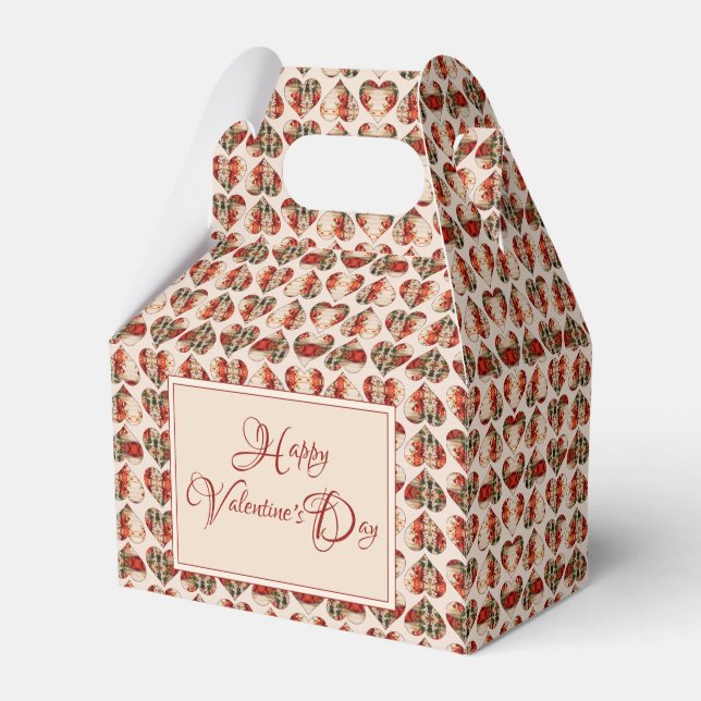 Louise Hearts Favor Boxes (Front Side)