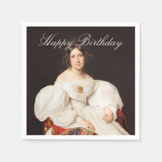 Louise Mayer Ferdinand Waldmueller Napkins