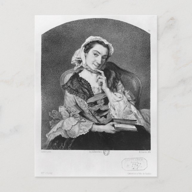 Louise Tardieu d'Esclavelles Postcard (Front)