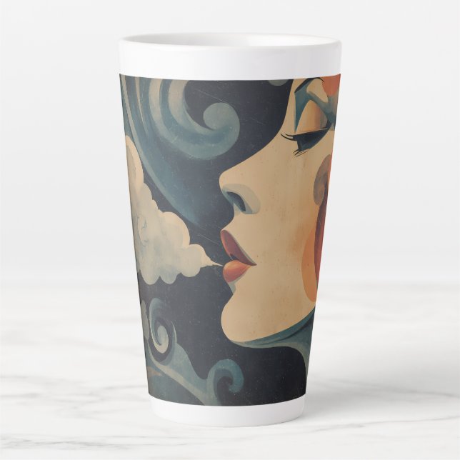 Louise Tasse latte  Mug (Front)