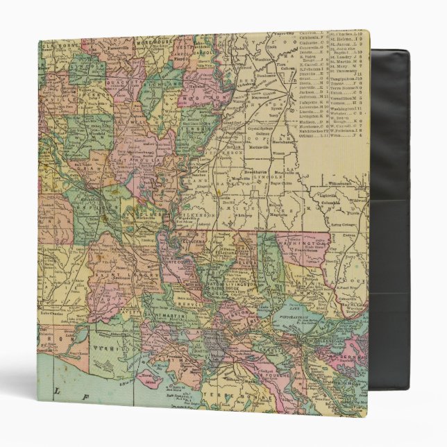 Louisiana 10 3 ring binder (Front/Inside)