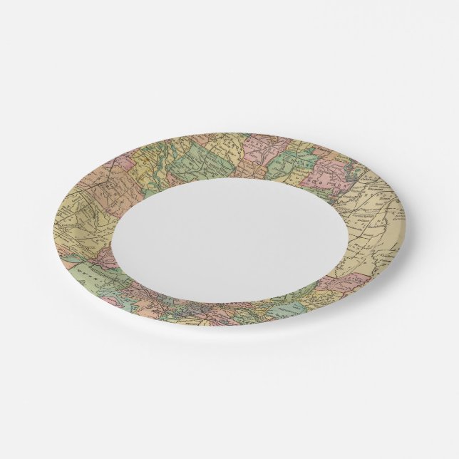 Louisiana 10 paper plates (Angled)