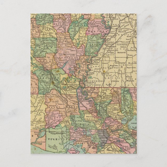 Louisiana 10 postcard (Front)