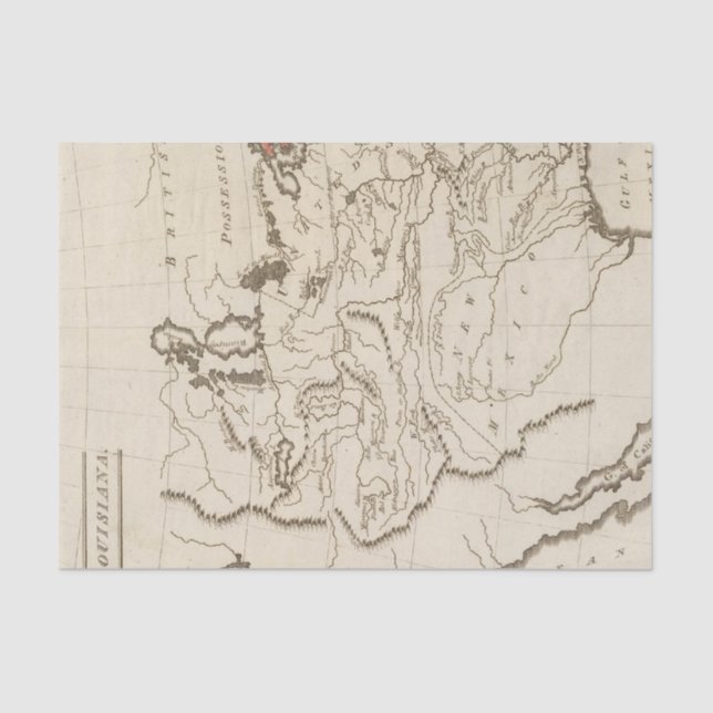 Louisiana 4 tissue paper (Front)