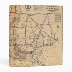 Louisiana 9 mini binder