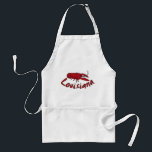 Louisiana Apron<br><div class="desc">Love that Cajun cookin'! Louisiana apron with bright red crawfish.</div>
