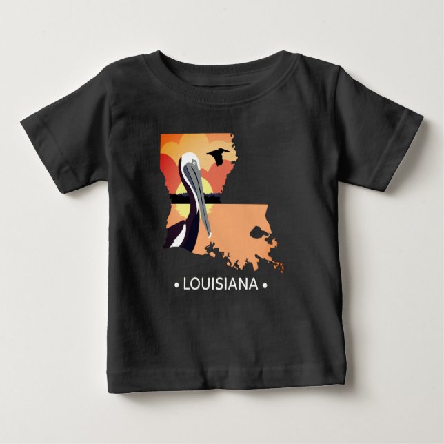 Louisiana Baby T-shirt (Front)