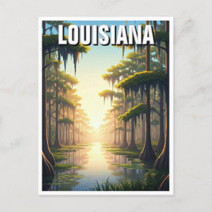 Louisiana Barataria Preserve Postcard