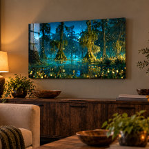 Louisiana Bayou 36x24 Acrylic Wall Art