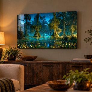 Louisiana Bayou 36x24 Acrylic Wall Art