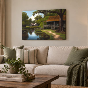 Louisiana Bayou 36x24 Gallery Wrap