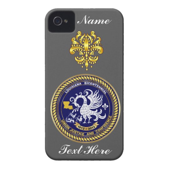 Louisiana Bicentennial Over 30 Colors See Notes Case-Mate iPhone 4 Case