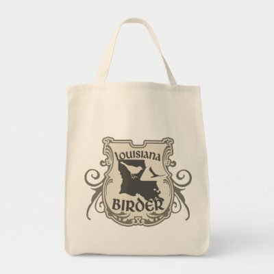 Louisiana Birder Tote Bag