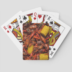 Louisiana Boiled Crawfish, New Orleans, Funny Poker Cards