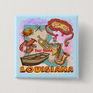 Louisiana button