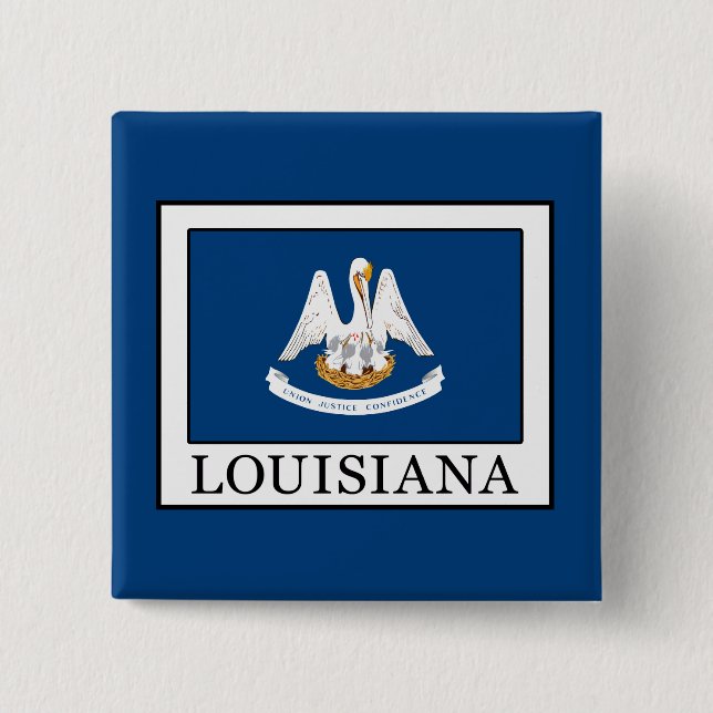 Louisiana Button (Front)