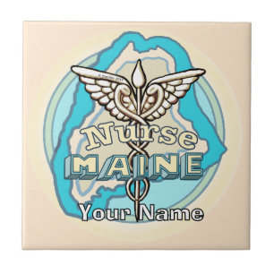 Louisiana Caduceus Nurse Tile