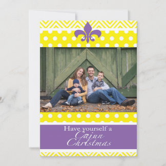 Louisiana Cajun Christmas Holiday Card