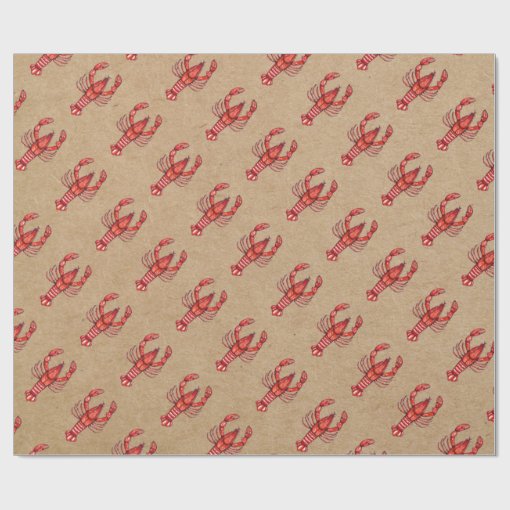 Louisiana Cajun Crawfish Kraft Paper Print Zazzle