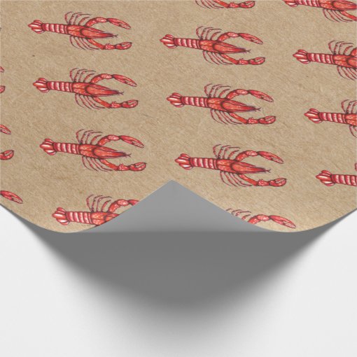 Louisiana Cajun Crawfish Kraft Paper Print Zazzle